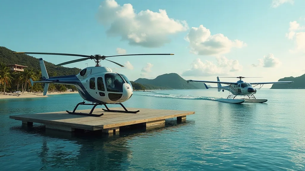 Seaplane vs Helicopter Indonesia: Which to Book